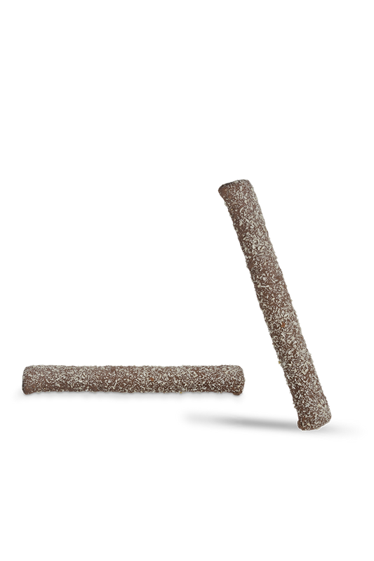 Brasiliani ricoperti al cioccolato e cocco